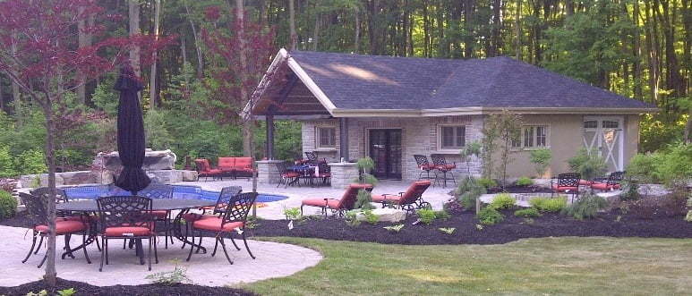 Pool House Steel Building