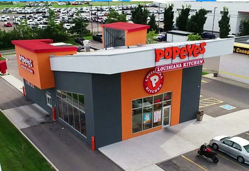 Popeyes Chicken Norsteel Buildings