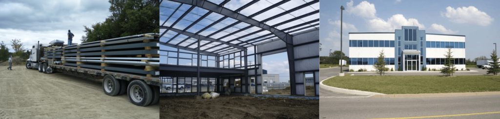quick erection steel building