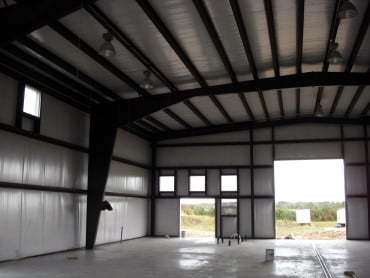 A Metal insulated building